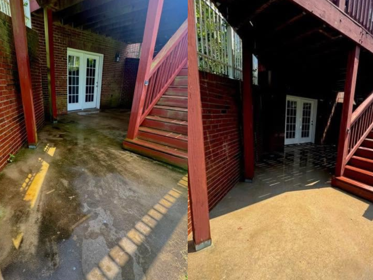 Driveway cleaning