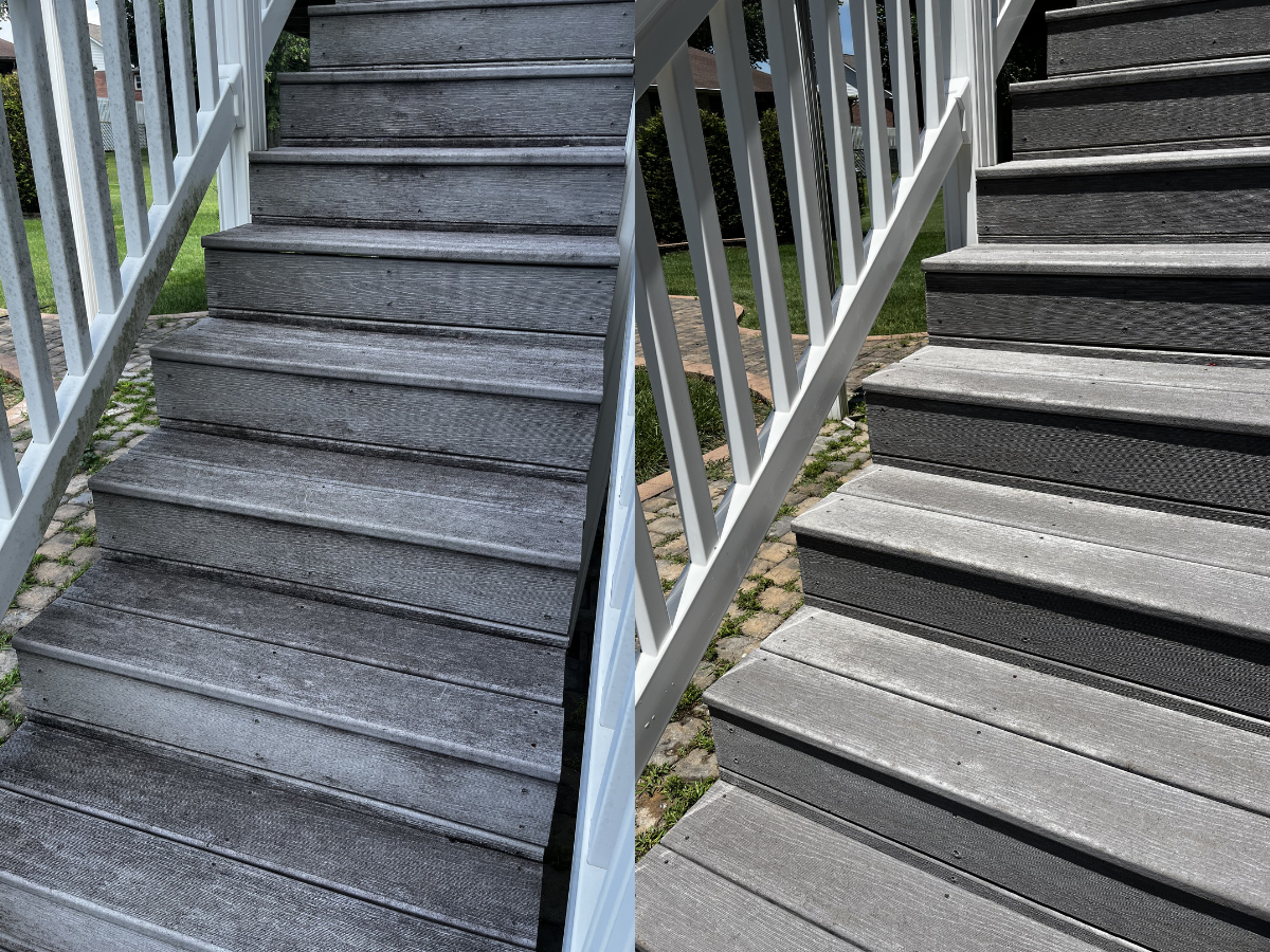 Deck cleaning