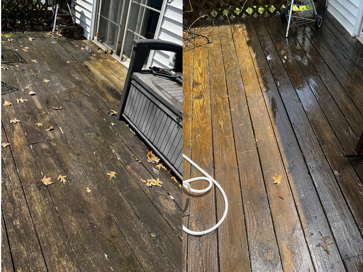 Deck restoration